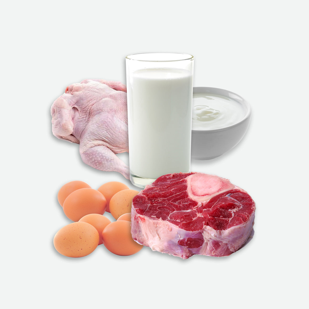 Milk, Eggs & Meat